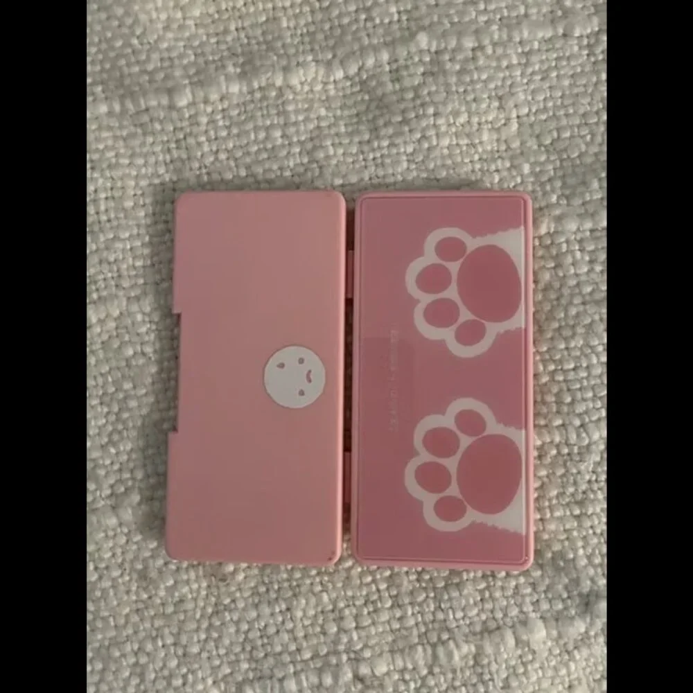Cute Pink Game Card Case for Nintendo Switch Games with 2 Micro SD Slots